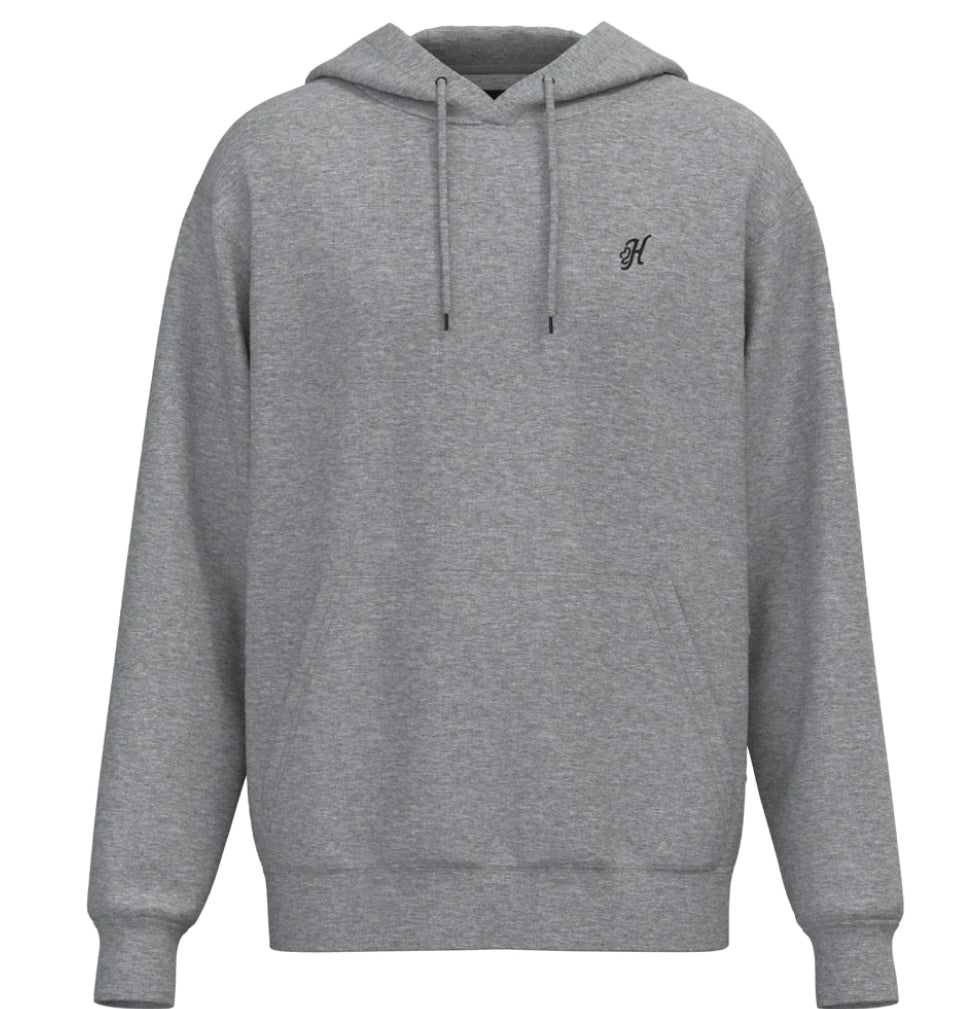 Hooey Mns Solid Grey Hoody