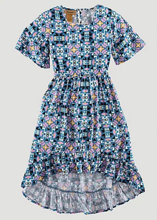 Wrangler Girl Blue LS Dress