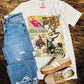COWBOY COLLAGE TEE