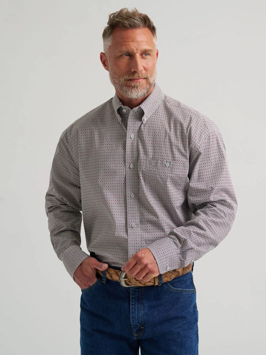 GEORGE STRAIT MN BLACK PRINT LS