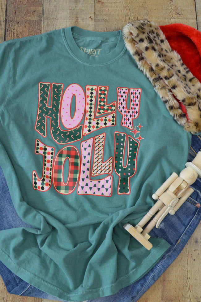 HOLLY JOLLY COMFORT TEE