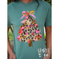 LEOPARD SHINE CHRISTMAS TREE TEE