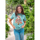 LEOPARD SHINE CHRISTMAS TREE TEE