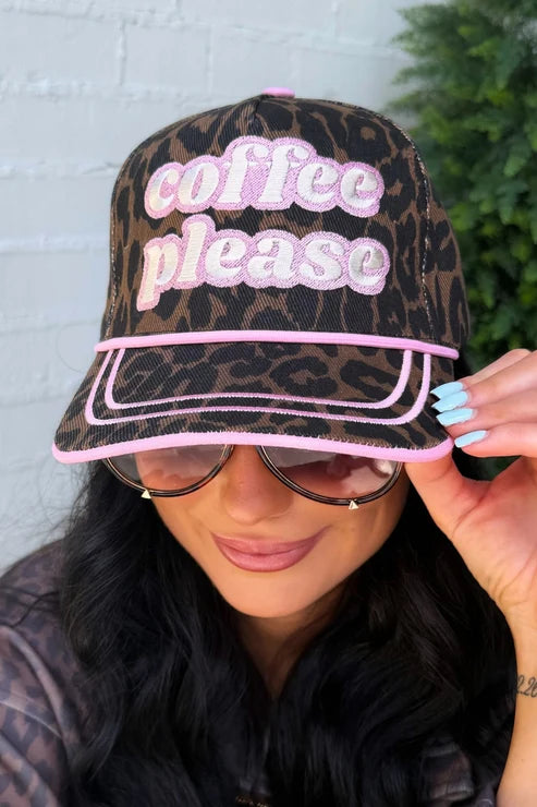 COFFEE PLEASE HAT