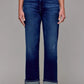 WMS CUFF STRAIGHT DARK JEAN