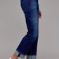 WMS CUFF STRAIGHT DARK JEAN