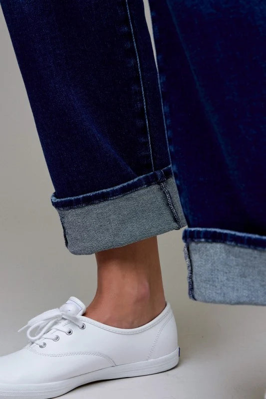 WMS CUFF STRAIGHT DARK JEAN