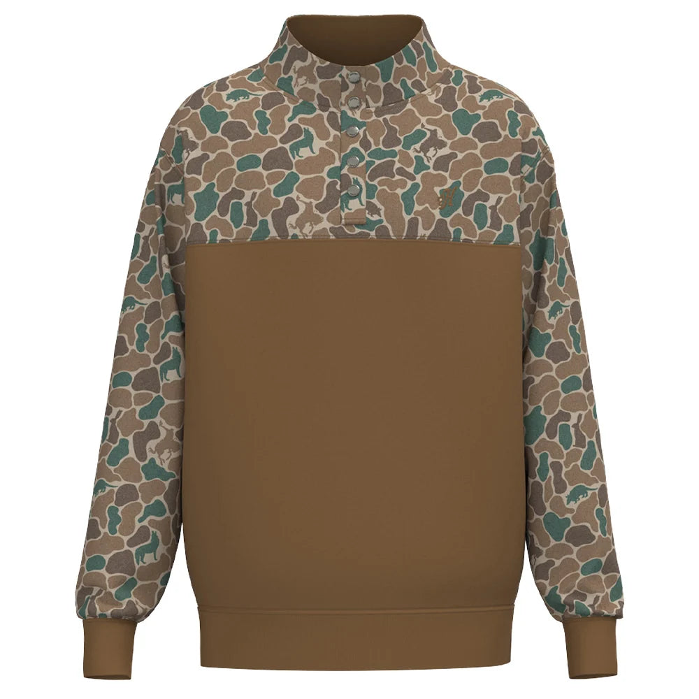 MENS STEVIE CAMO PULLOVER