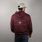MENS PEYOTE MAROON HOODIE