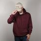 MENS PEYOTE MAROON HOODIE