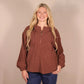 WOMENS COWGIRL CORDUROY 1/4 ZIP