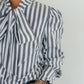 BOW TIE STRIPE LS TOP