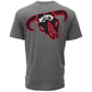 HOOEY BAD CO GREY TEE