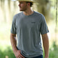 MENS CACTUS ROPES GREY TEE