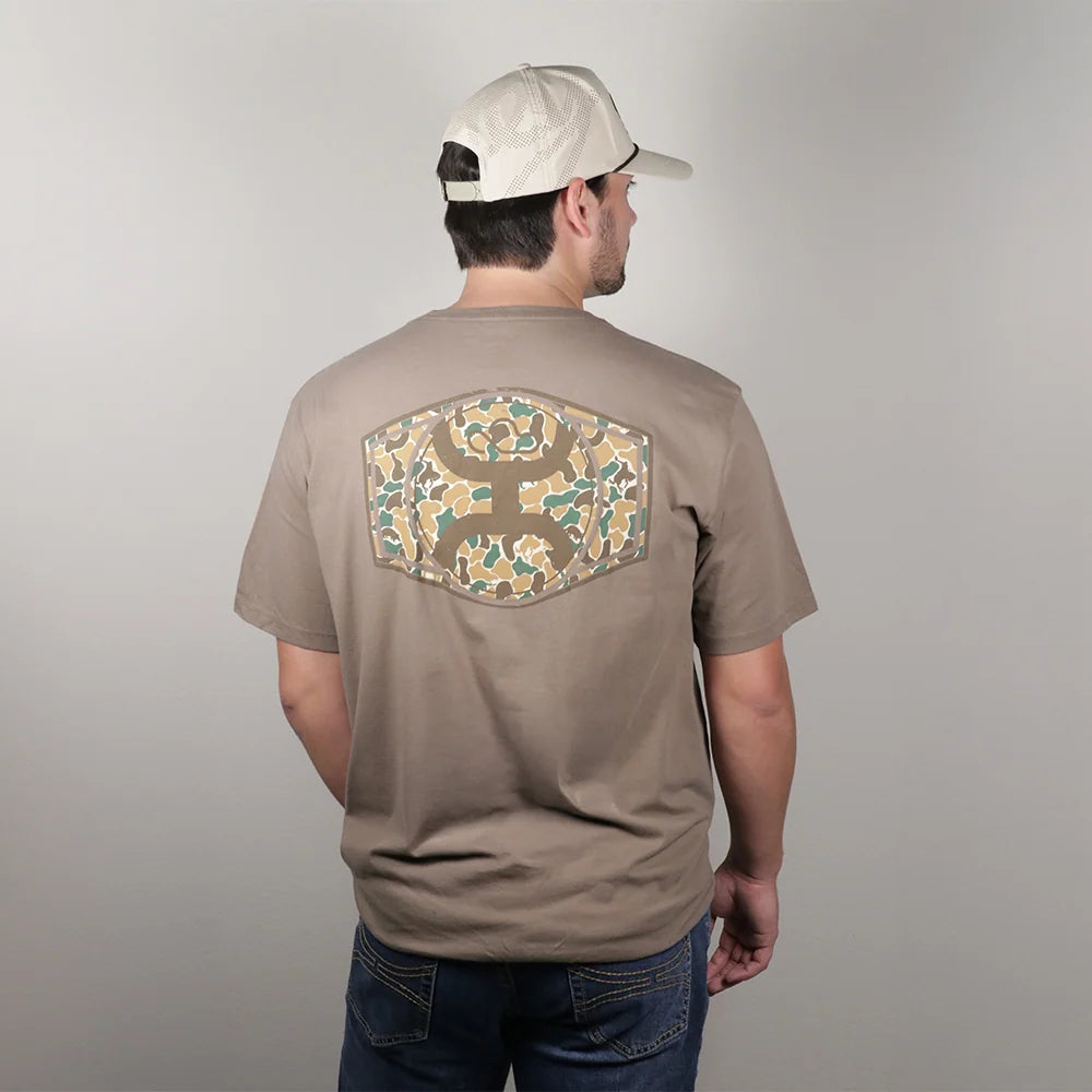 MENS OLLIE BROWN CAMO TEE
