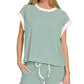 CONTRAST TRIM HUNTER GREEN SET