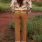 RETRO TAN ARROW JEAN