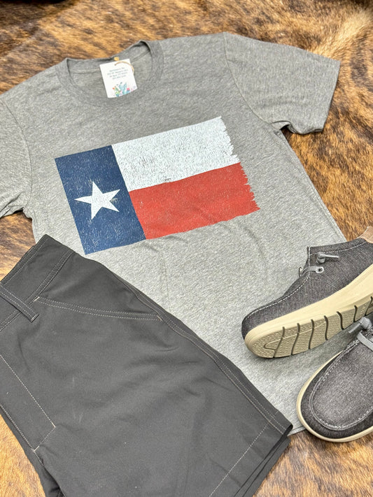 VINTAGE TEXAS FLAG TEE