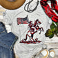 Patriotic Cowboy Tee