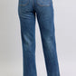 JUDY BLUE HW DRAWSTRING JEANS