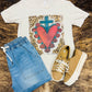 LEOPARD SACRED HEART TEE