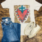 LEOPARD SACRED HEART TEE