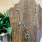 16" PAPERCLIP NECKLACE WITH CHARMS