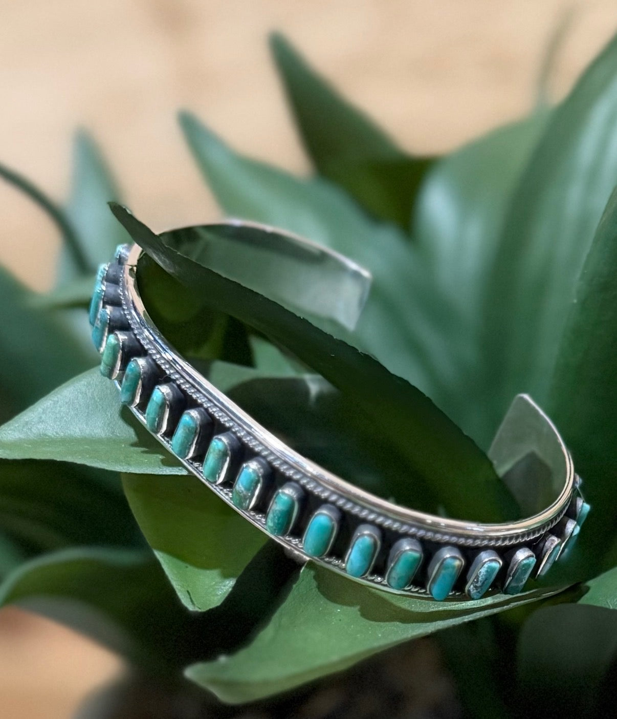 TURQUOISE MULTI STONE CUFF