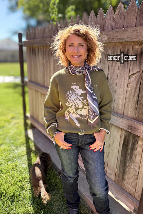WILD & WESTERN SWEATER