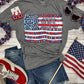 CALLIE AMERICAN FLAG TEE