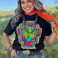 CALLIE AZTEC CACTI TEE