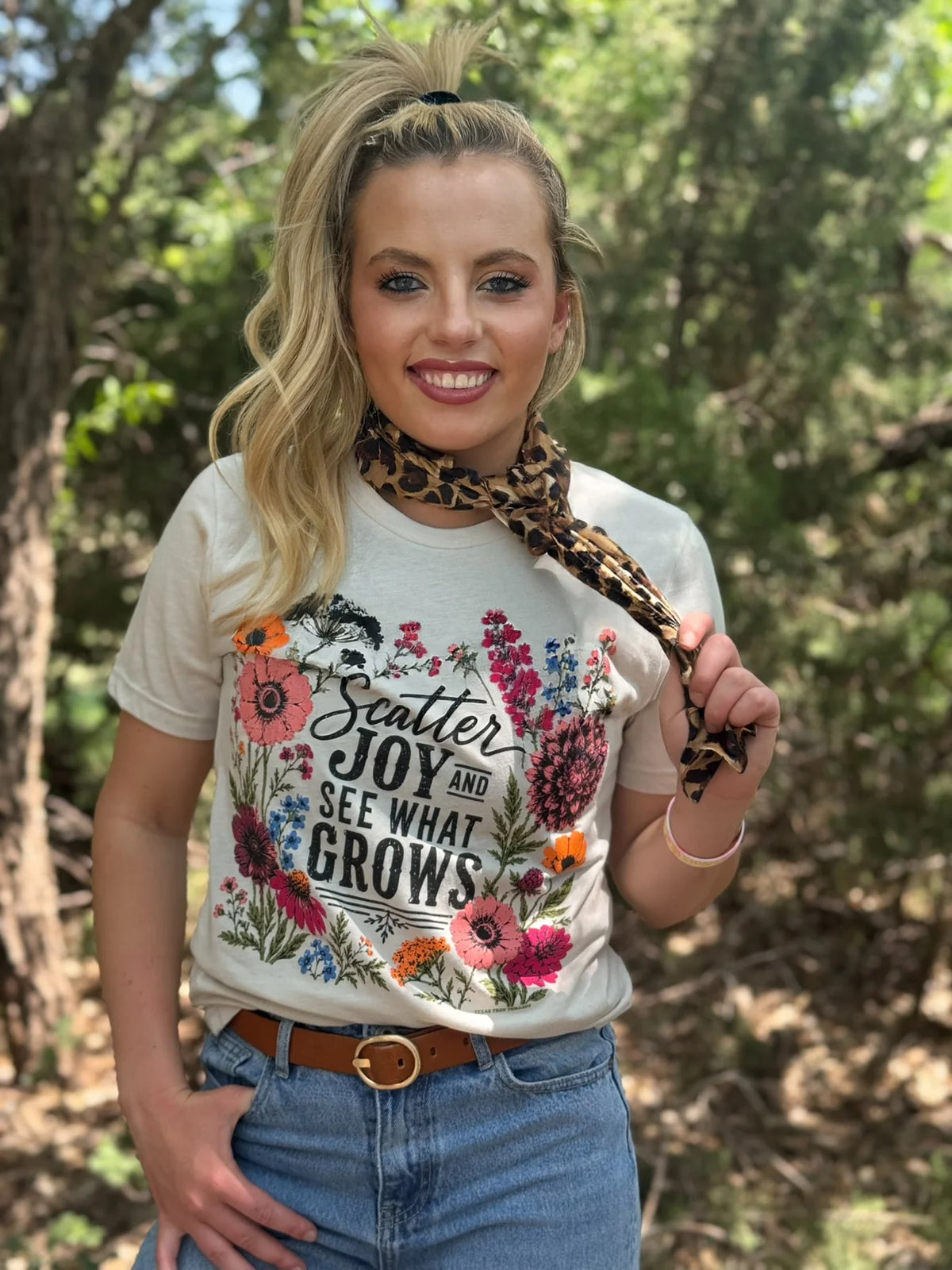 SCATTER JOY TEE
