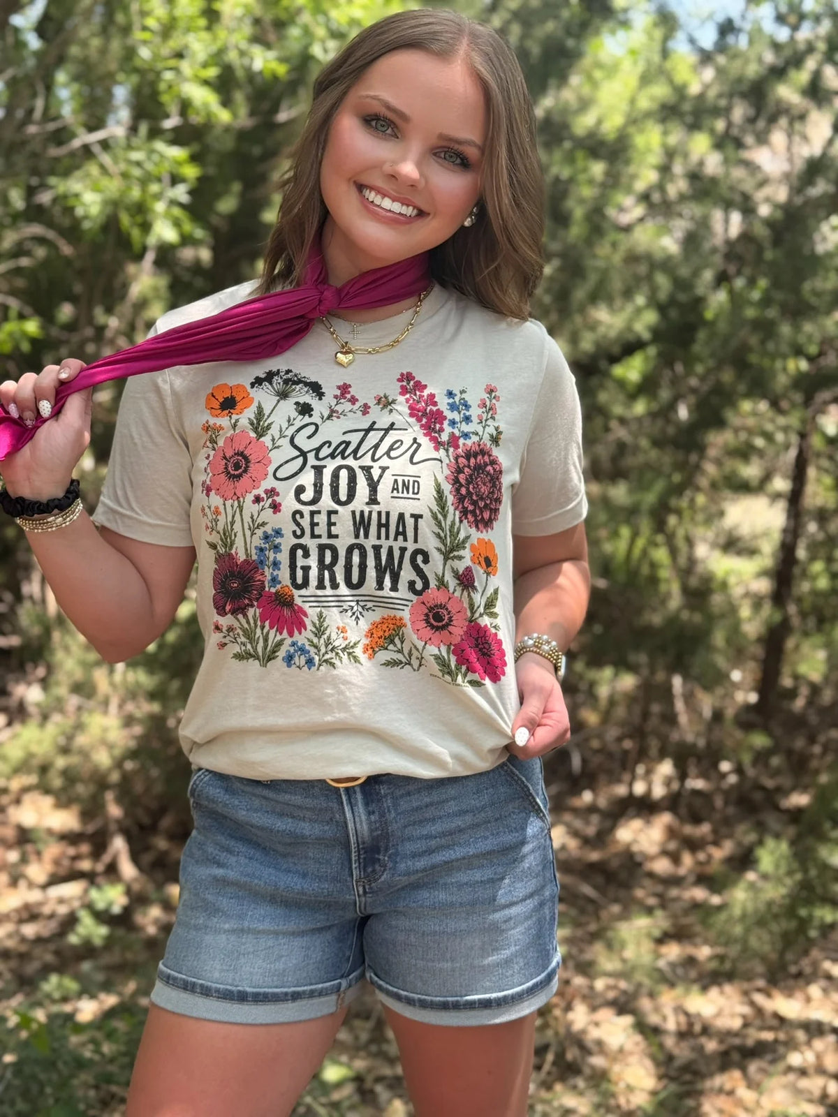 SCATTER JOY TEE