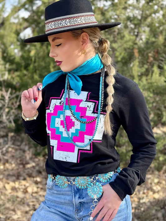 KANDI AZTEC TEE