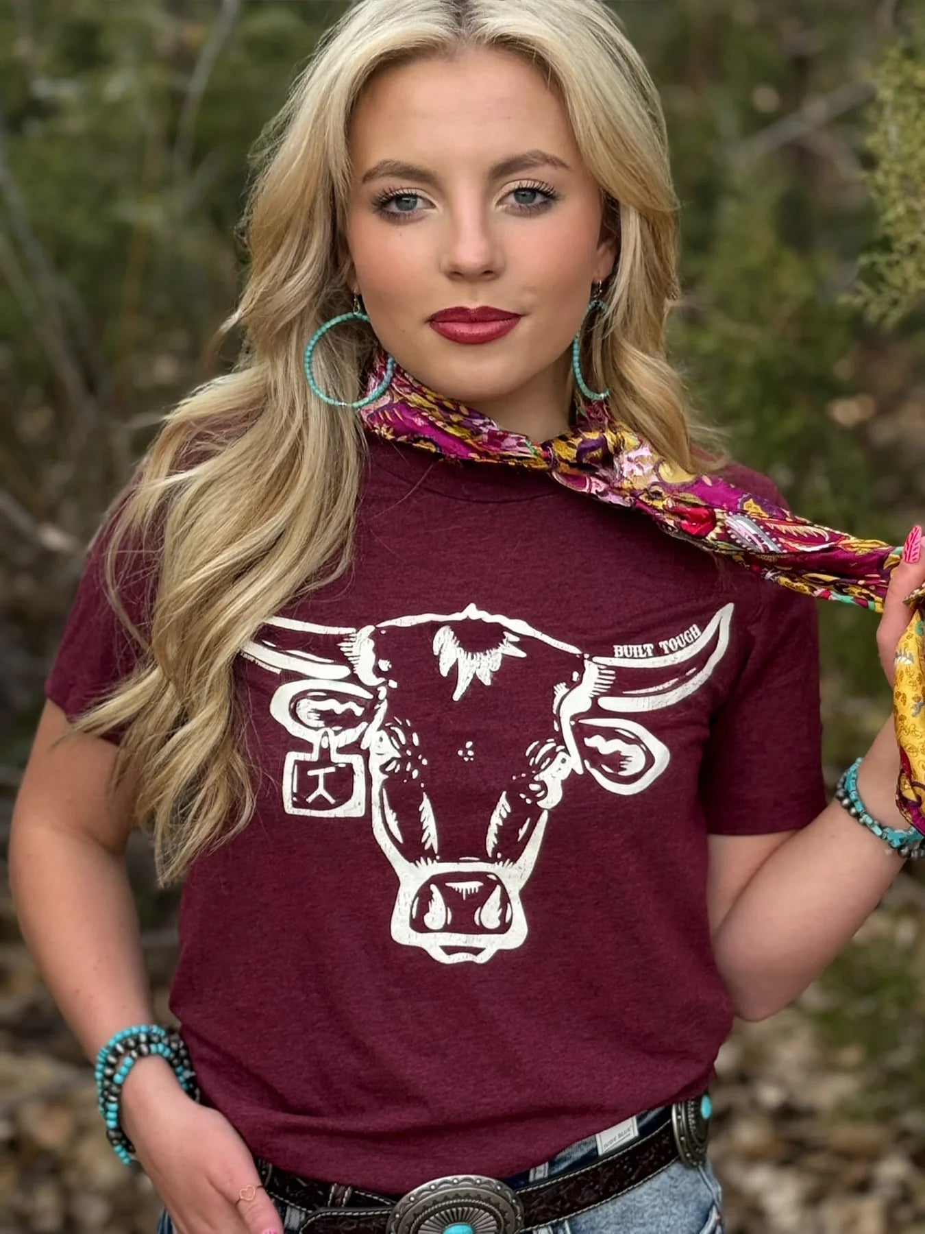 LAUREN'S BUILT TOUGH STEER SS TEE