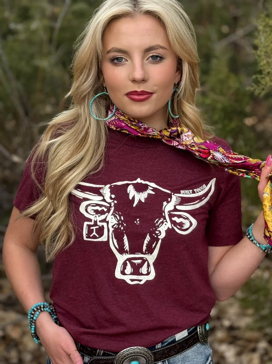 LAUREN'S BUILT TOUGH STEER SS TEE