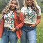 LAUREN'S LONGHORN TEE