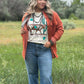 LAUREN'S LONGHORN TEE