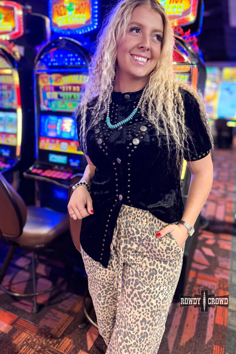 VALLEJO VELVET BLK TOP