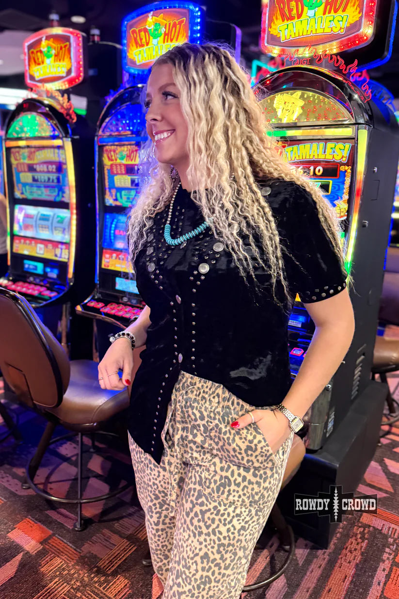 VALLEJO VELVET BLK TOP