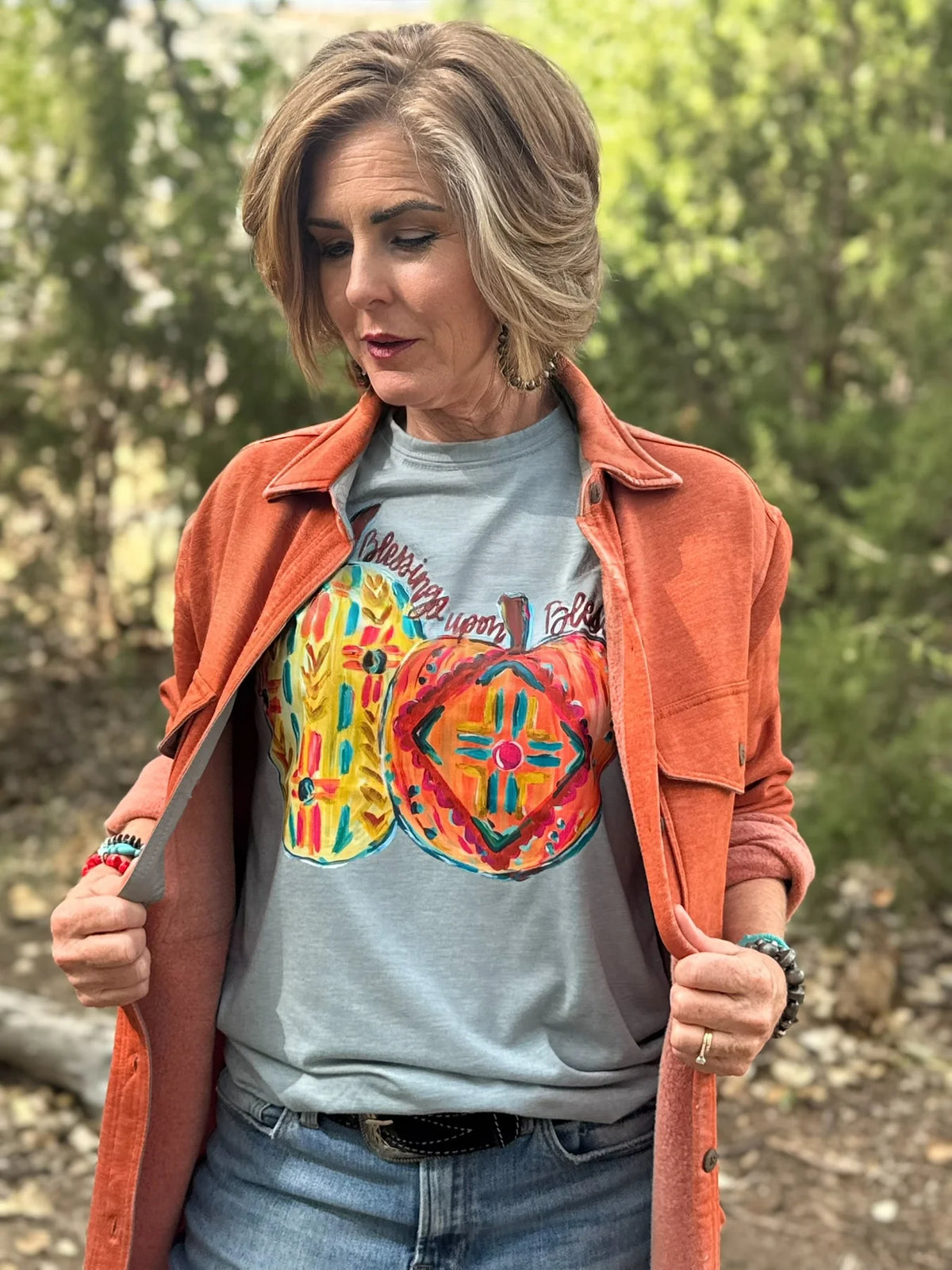 BLESSINGS UPON BLESS TEE