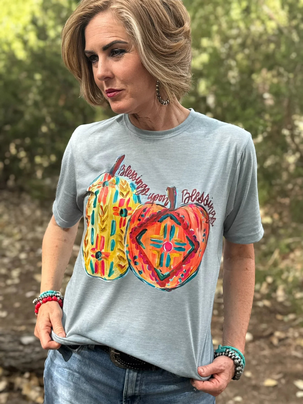 BLESSINGS UPON BLESS TEE
