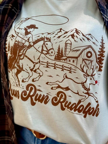 RUN RUN RUDOLPH TEE