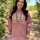 WORDS OF FALL SWEATER