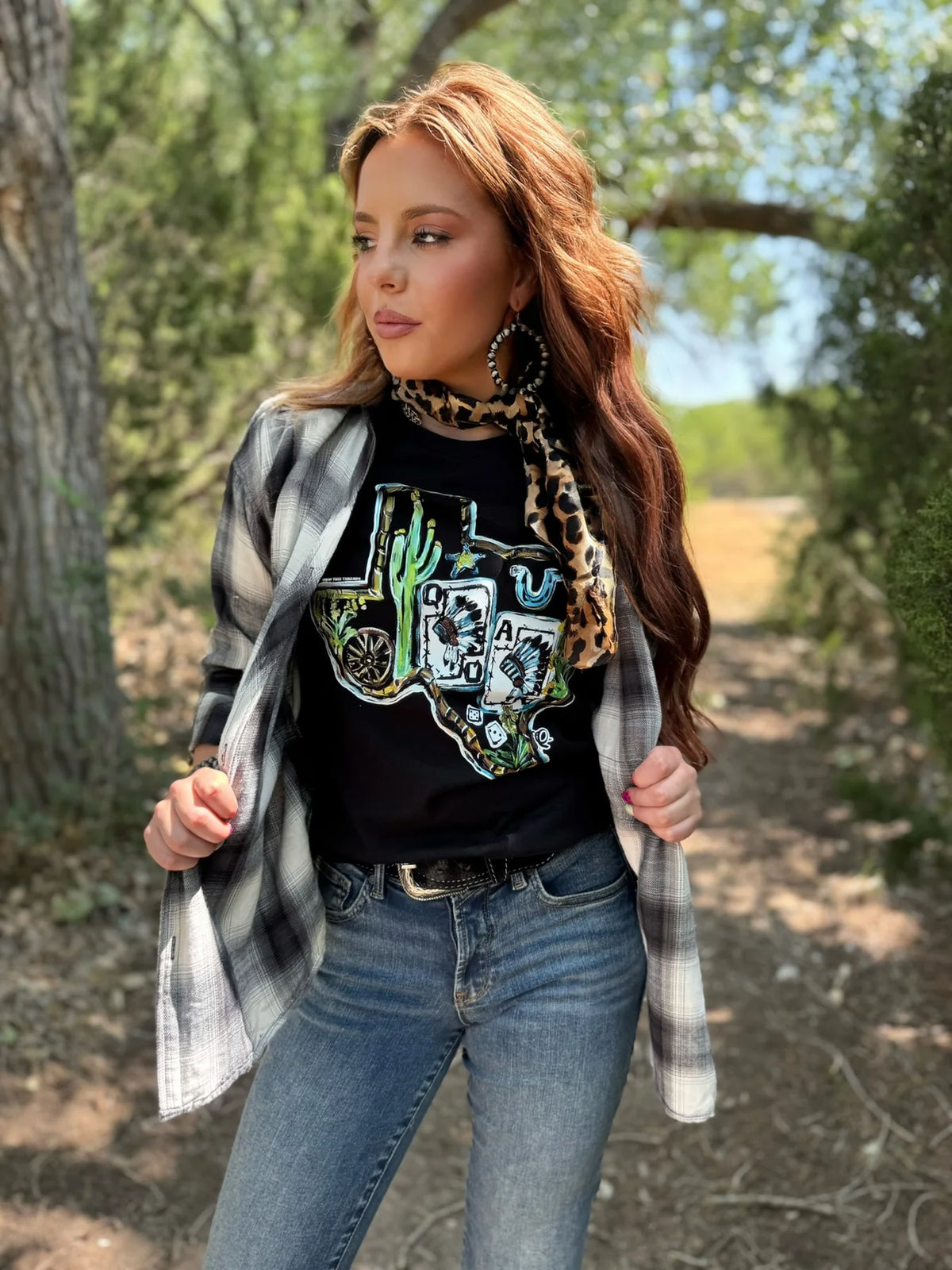 TEXAS WILD CARD SS TEE
