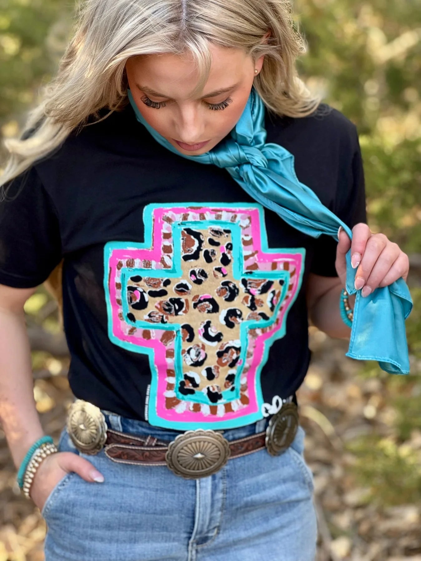 SPRING TIME LEOPORD TEE