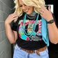 CALLIE MERRY STOCKING TEE