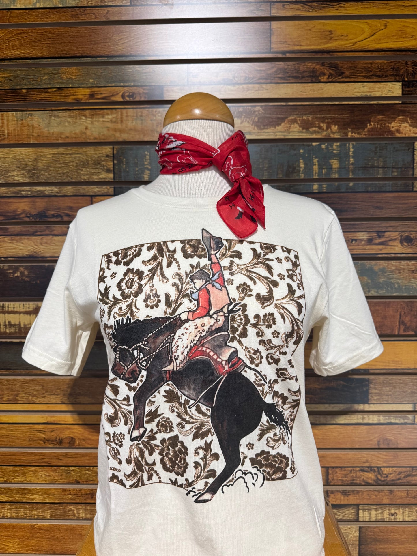 SADDLE BRONC SS TEE