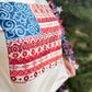 BARBARA'S PAISLEY FLAG TEE