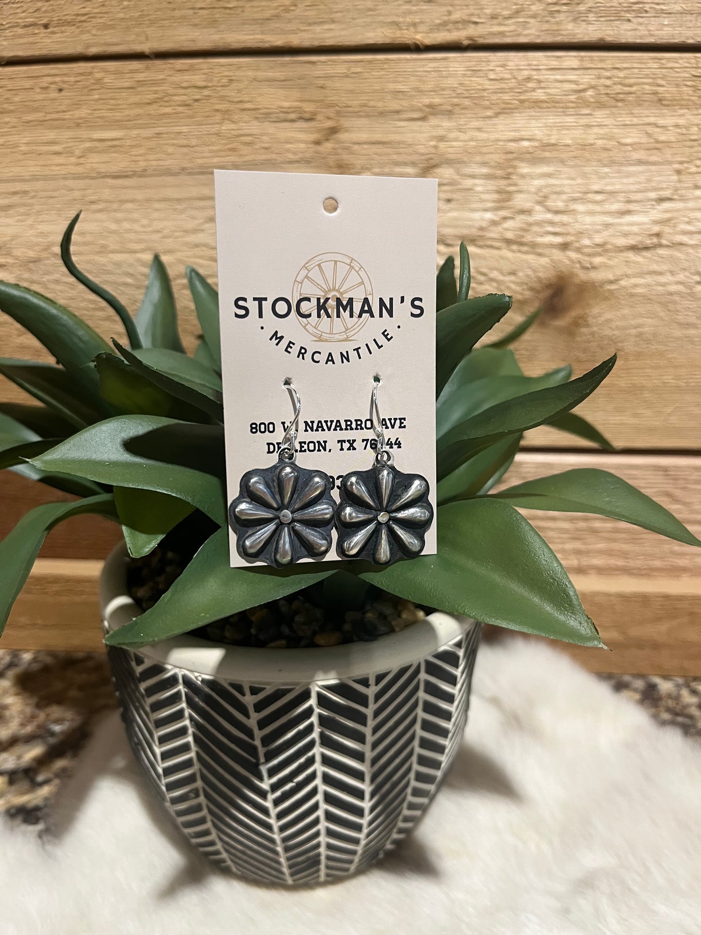 HOWLET CONCHO HOOK EARRINGS